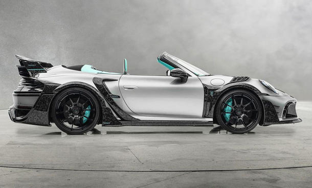 verbrenner, tuning, supersportwagen, sechszylinder-motor, newsletter, cabrio, porsche, porsche 911, extrem-tuning für den porsche 911 turbo s: mansory cabrio