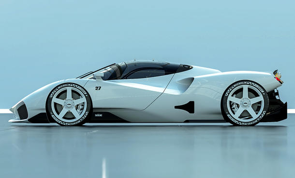 zwölfzylinder-motor, verbrenner, supersportwagen, sportwagen, newsletter, neuheiten, nilu27 (2024): hyperanaloges hypercar mit 1085-ps-v12