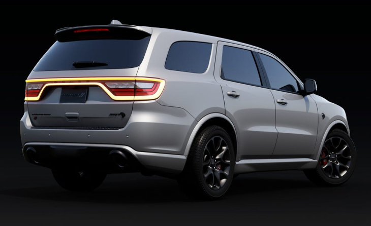 jubiläumsausgabe des dodge durango srt hellcat kostet über 115.000 $