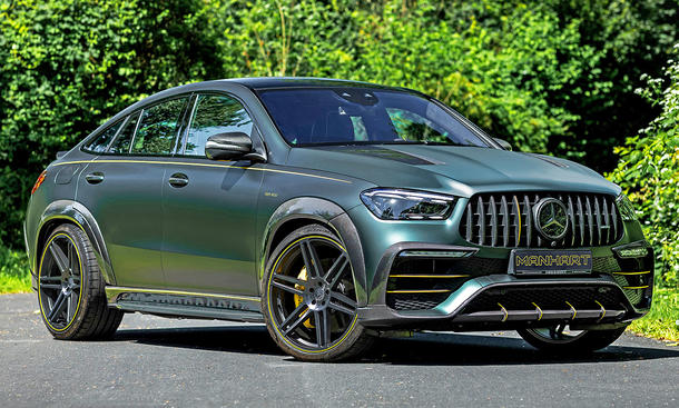 verbrenner, tuning, oberklasse, newsletter, news, crossover, allradantrieb, achtzylinder-motor, mercedes, mercedes gle, manhart ger 800: rotzfrech getunter mercedes-amg gle 63