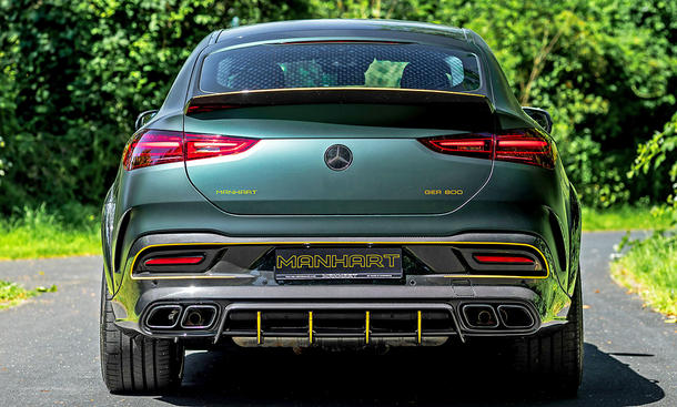 verbrenner, tuning, oberklasse, newsletter, news, crossover, allradantrieb, achtzylinder-motor, mercedes, mercedes gle, manhart ger 800: rotzfrech getunter mercedes-amg gle 63