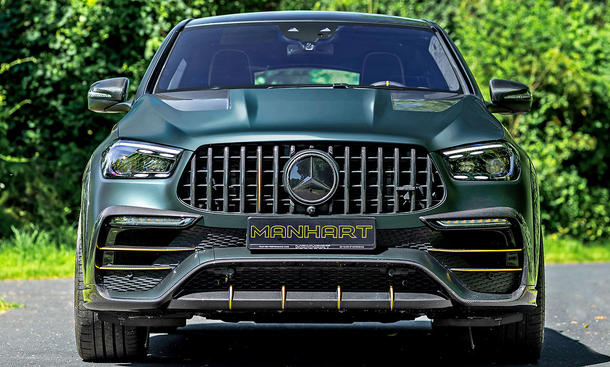 verbrenner, tuning, oberklasse, newsletter, news, crossover, allradantrieb, achtzylinder-motor, mercedes, mercedes gle, manhart ger 800: rotzfrech getunter mercedes-amg gle 63