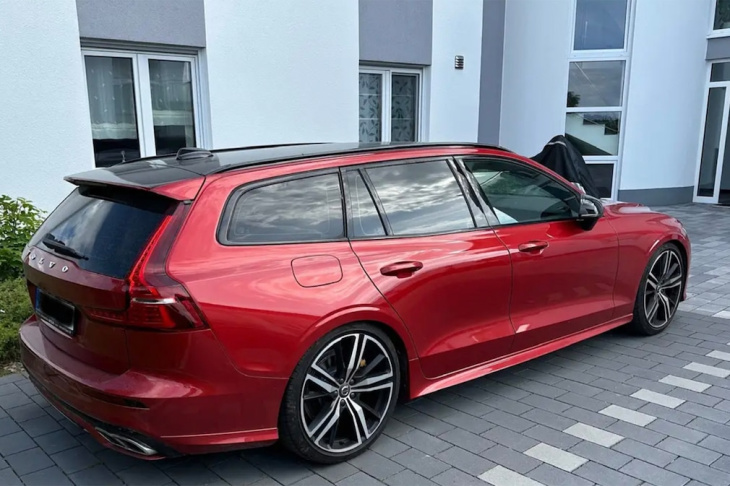 gebrauchtwagen-angebot: volvo v60 t6 awd geartronic r-design