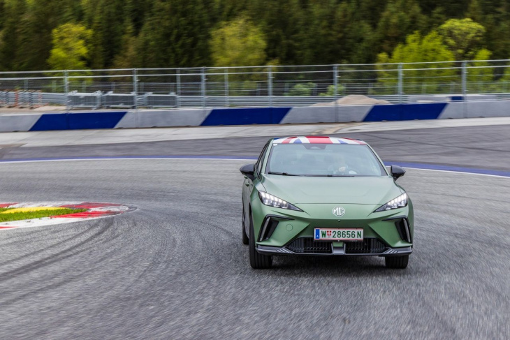 mg4 xpower: rundenrekord am red bull ring, die statement-runde