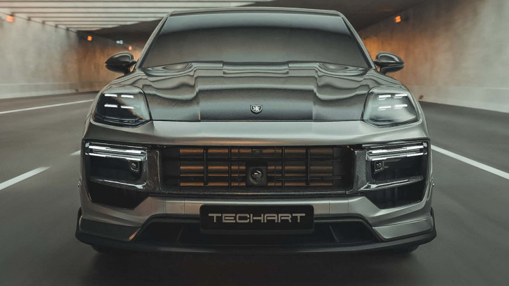 porsche cayenne mit techart-aerokit