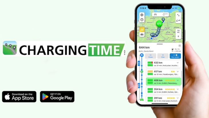 chargingtime: lade-app jetzt auch für android-smartphones