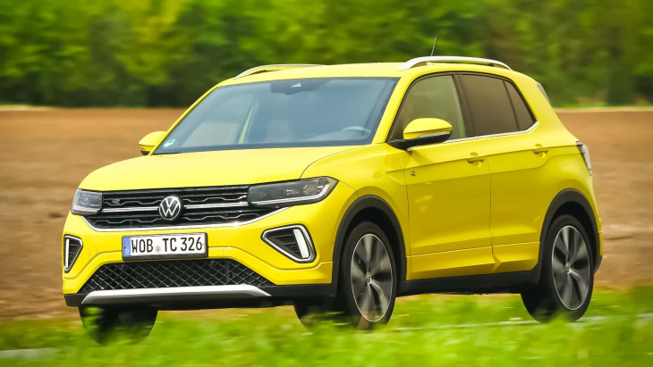 vw t-cross facelift (2024) im test: mit 150 ps solide, aber teuer