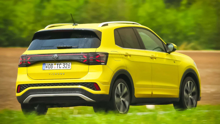 vw t-cross facelift (2024) im test: mit 150 ps solide, aber teuer