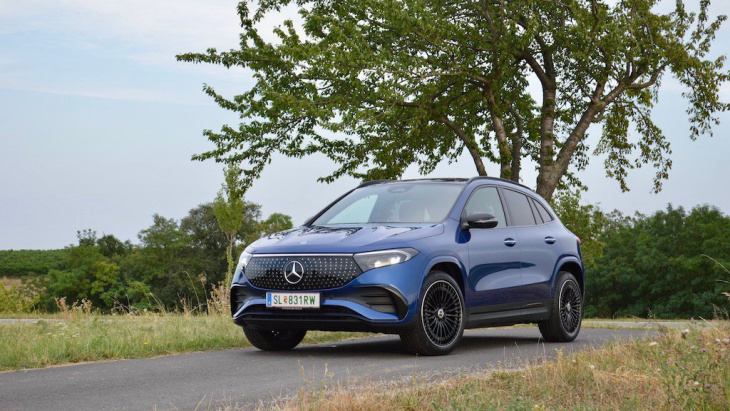 mercedes eqa 250+ im test - news - electric wow