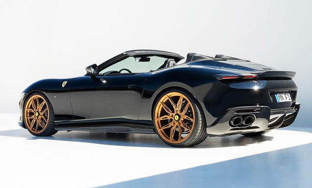 verbrenner, tuning, sportwagen, newsletter, news, cabrio, achtzylinder-motor, ferrari, ferrari roma, ferrari roma spider: komplett-programm von novitec