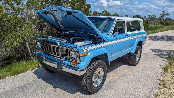 1979 restomod jeep cherokee: v10-meisterwerk von vigilante 4×4!