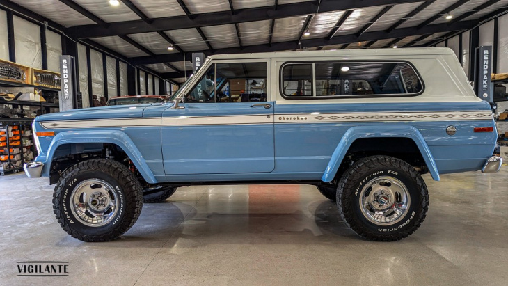 1979 restomod jeep cherokee: v10-meisterwerk von vigilante 4×4!