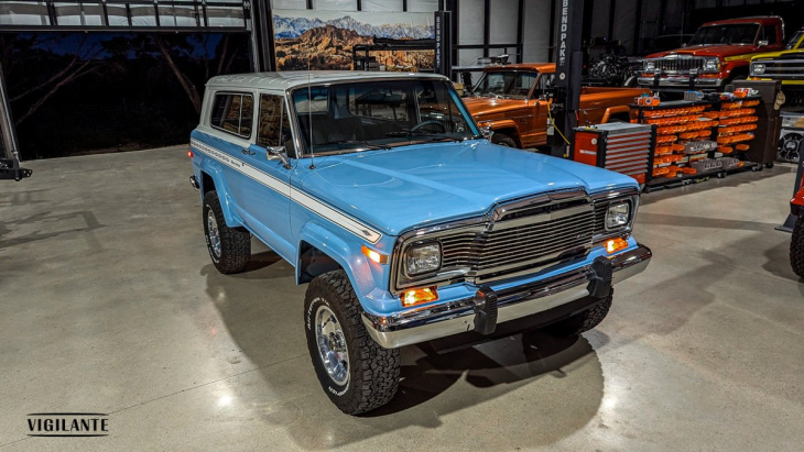 1979 restomod jeep cherokee: v10-meisterwerk von vigilante 4×4!