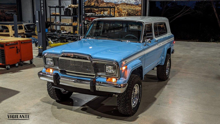 1979 restomod jeep cherokee: v10-meisterwerk von vigilante 4×4!