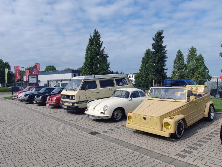 vw meets porsche: sommerfest bei ahnendorp b.a.s.