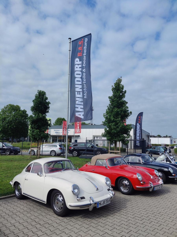 vw meets porsche: sommerfest bei ahnendorp b.a.s.