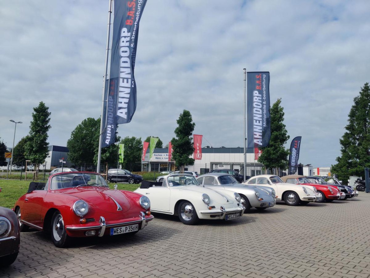 vw meets porsche: sommerfest bei ahnendorp b.a.s.