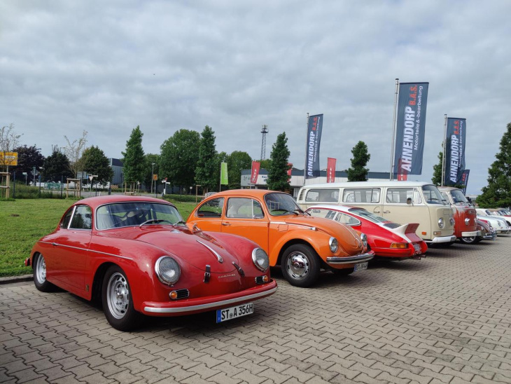 vw meets porsche: sommerfest bei ahnendorp b.a.s.