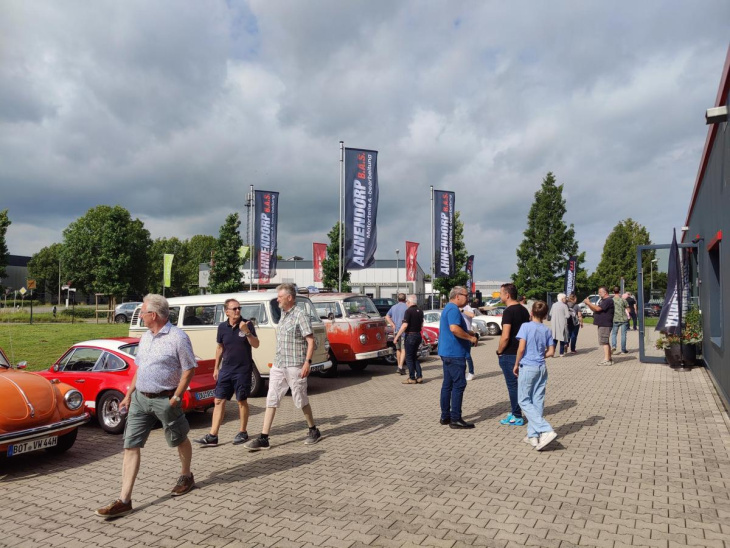 vw meets porsche: sommerfest bei ahnendorp b.a.s.