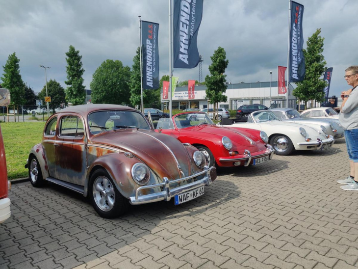 vw meets porsche: sommerfest bei ahnendorp b.a.s.