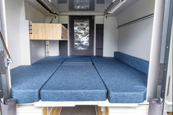 vom transporter zum camper: nissan interstar mit camping modul