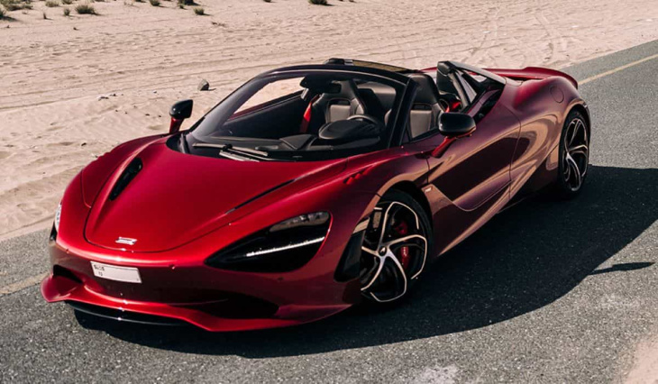 der mclaren 750s 2025 behält dieselbe leistung, bietet jedoch neue personalisierungsoptionen