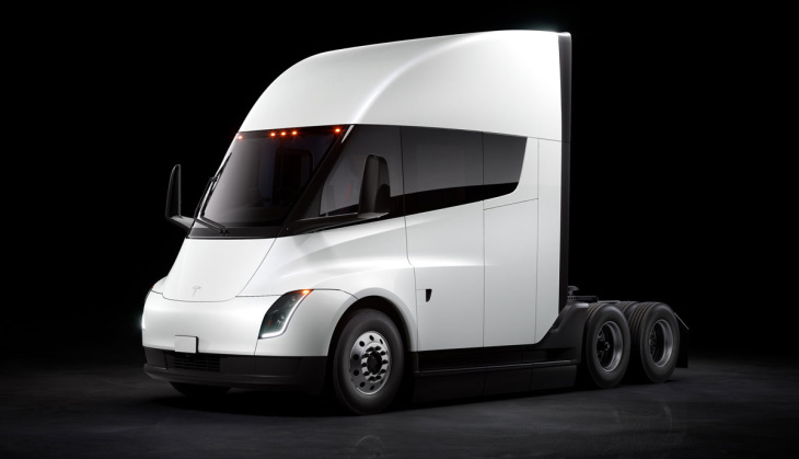 tesla semi in europa gesichtet, transport für iaa 2024?