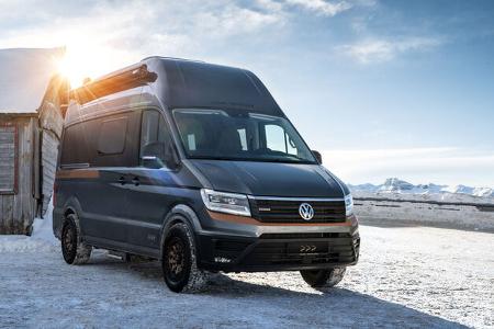 neuer campervan mit hecksitzgruppe auf vw crafter