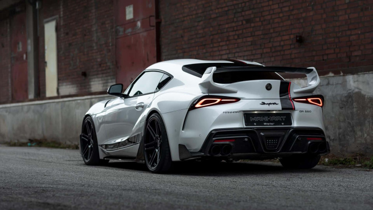 toyota supra gr wird von manhart performance aufgemöbelt