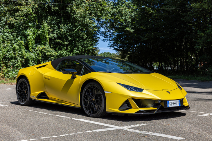 lamborghini huracan evo spyder im test