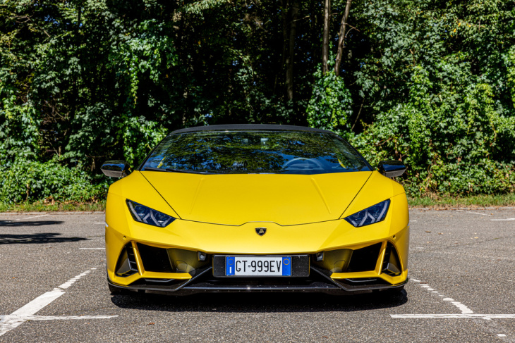 lamborghini huracan evo spyder im test