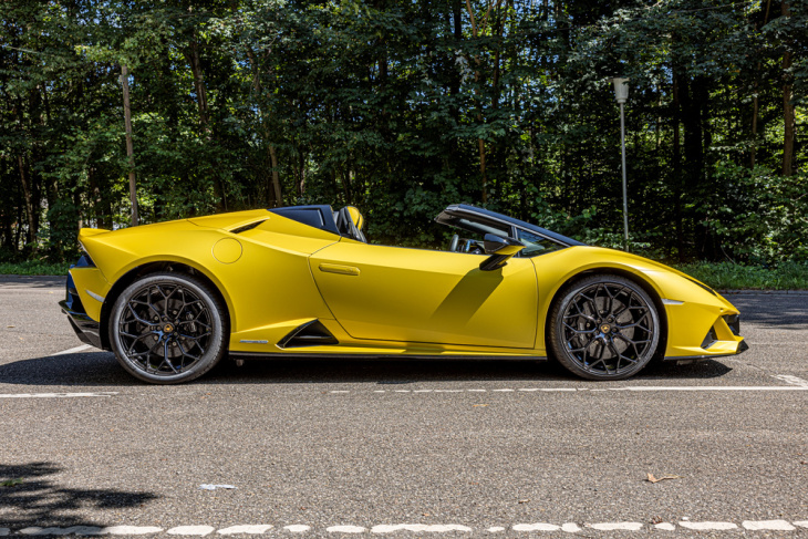 lamborghini huracan evo spyder im test