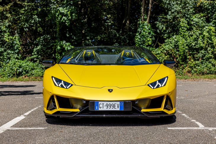 lamborghini huracan evo spyder im test