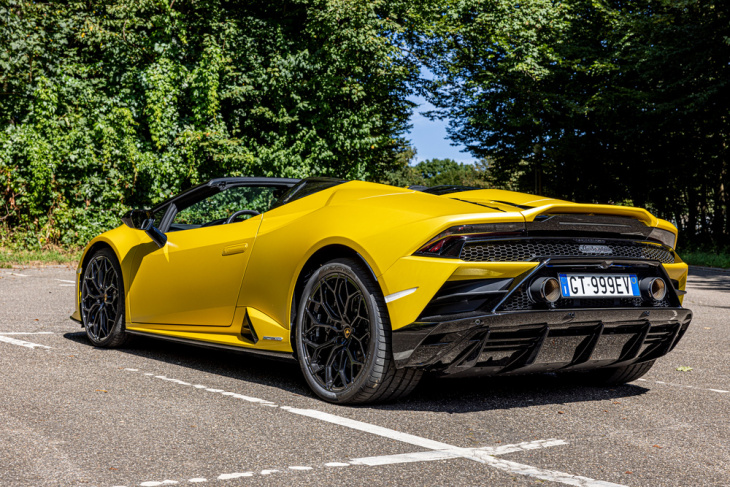 lamborghini huracan evo spyder im test