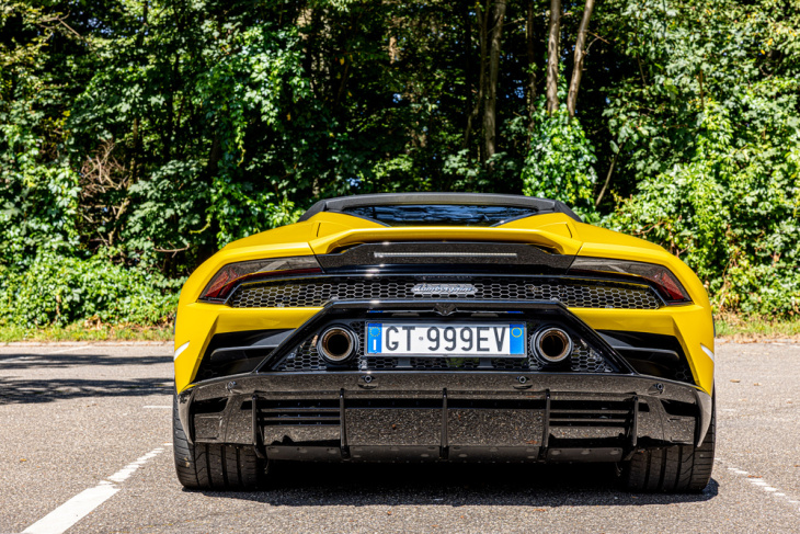 lamborghini huracan evo spyder im test