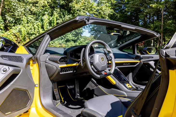 lamborghini huracan evo spyder im test