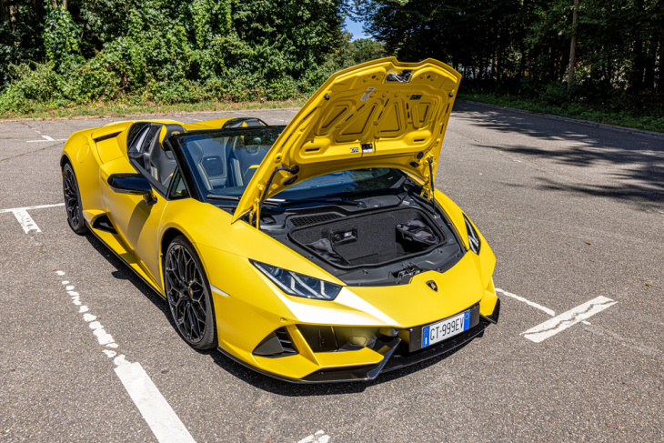 lamborghini huracan evo spyder im test