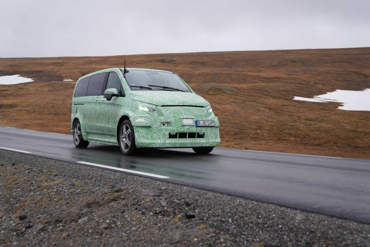 fotostrecke:  schnell geladen bis zum nordkap: vm-fahrbericht mercedes-benz van.ea