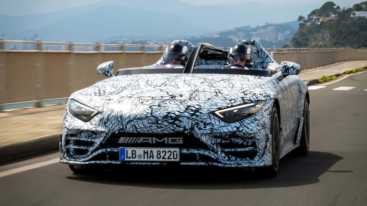 mercedes-amg purespeed: super-sl in der finalen phase