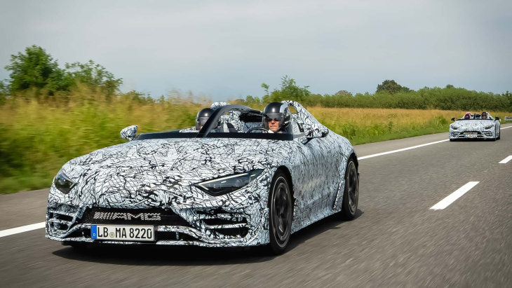 mercedes-amg purespeed: super-sl in der finalen phase