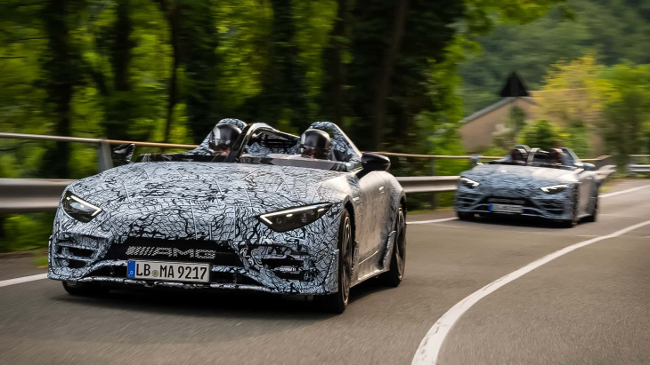 mercedes-amg purespeed: super-sl in der finalen phase