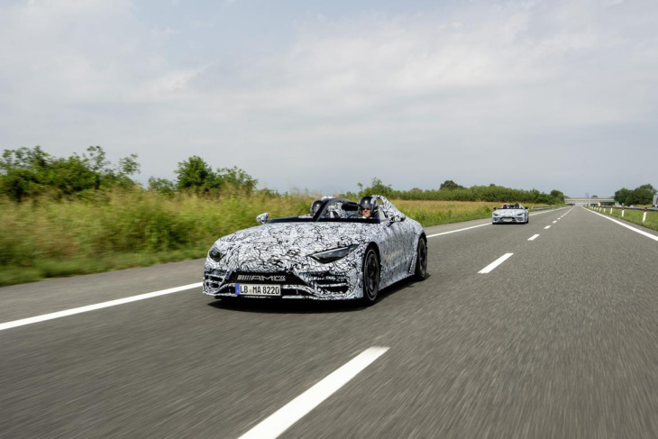 fast fertiger super-roadster: der mercedes-amg purespeed