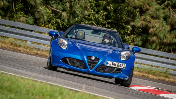 track-time mit der alfa romeo 4c spider italia (2018)