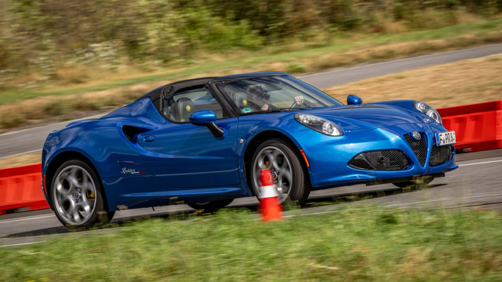 track-time mit der alfa romeo 4c spider italia (2018)