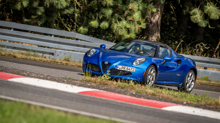 track-time mit der alfa romeo 4c spider italia (2018)