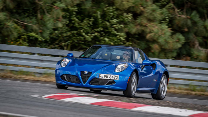 track-time mit der alfa romeo 4c spider italia (2018)