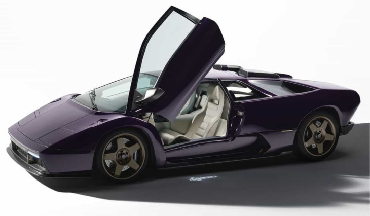 eccentrica v12 interpretiert den klassischen lamborghini diablo mit einem v-12-motor und modernem design neu