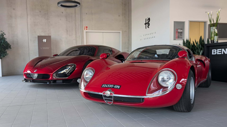 alfa romeo 33 stradale: alt und neu im vergleich