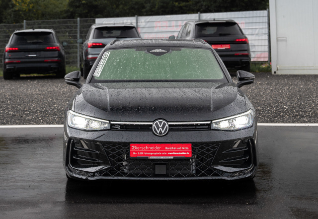 runter und fertig - brandneuer 2024er vw passat b9 r-line in gepfeffertem tiefenrausch