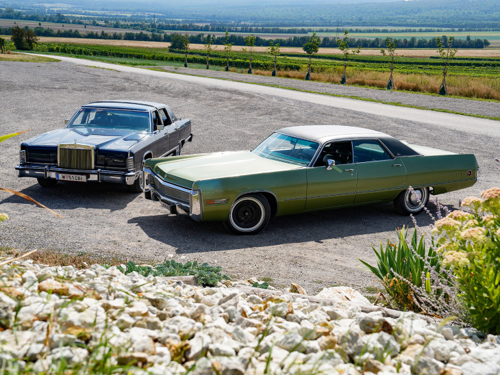 zeitreise: lincoln continental town car und imperial lebaron